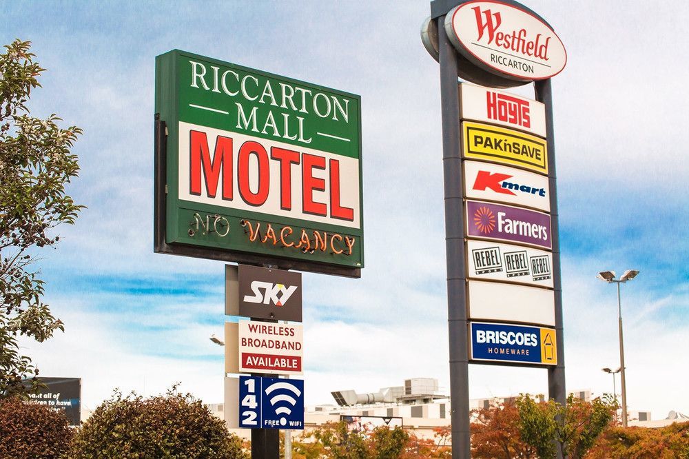 Riccarton Mall Motel Christchurch Extérieur photo